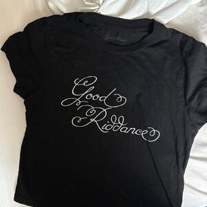 Gracie Abram’s Good Riddance shirt